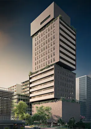 Santos Augusta building, on Alameda Santos, in São Paulo.